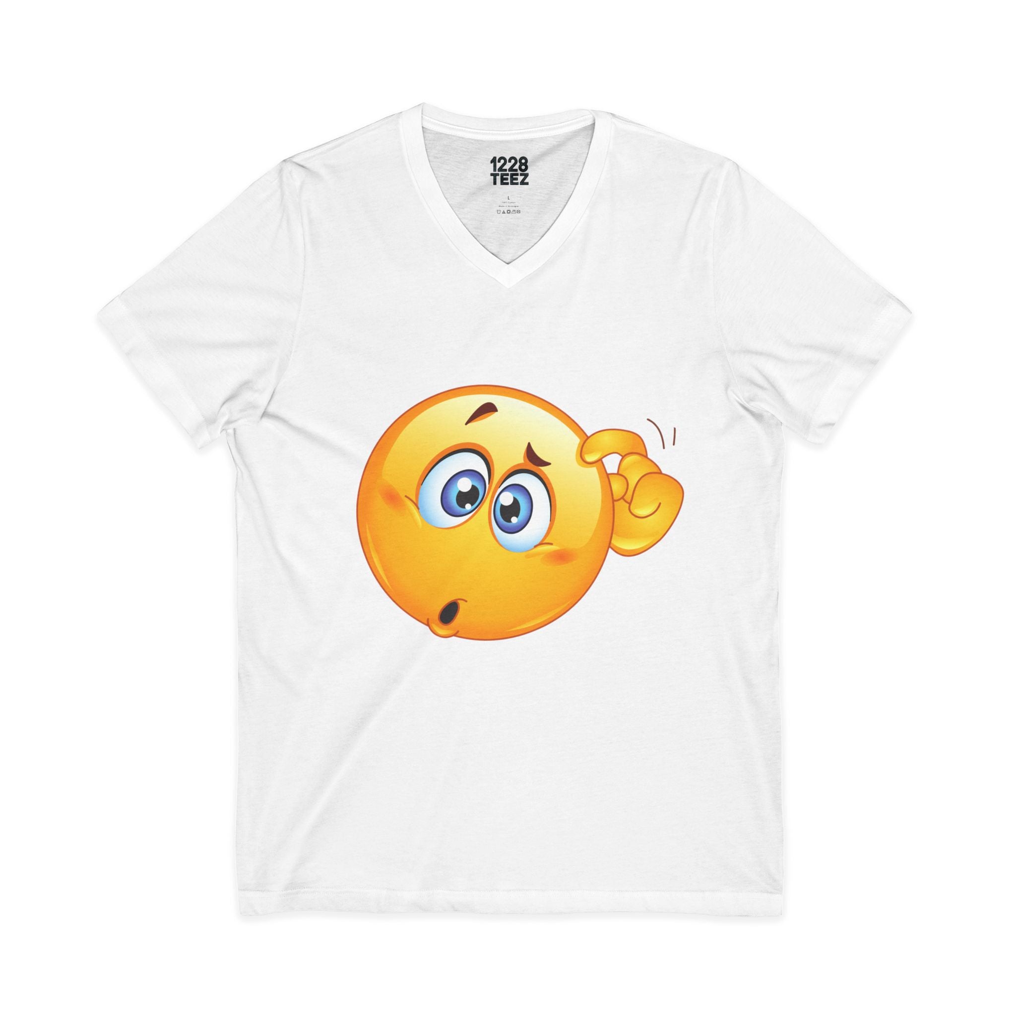 Funny Sarcastic V-Neck T-Shirt | Do Idiots Take Vacation Graphic Tee
