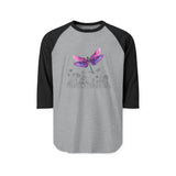 Dragonfly meadow - Light and Airy Raglan Top