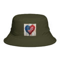 American Heart Bucket Hat