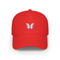 Rainbow Butterfly Baseball Cap Colorful Nature-Inspired Hat
