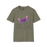 Dragonfly meadow - Whimsical Cotton Tee