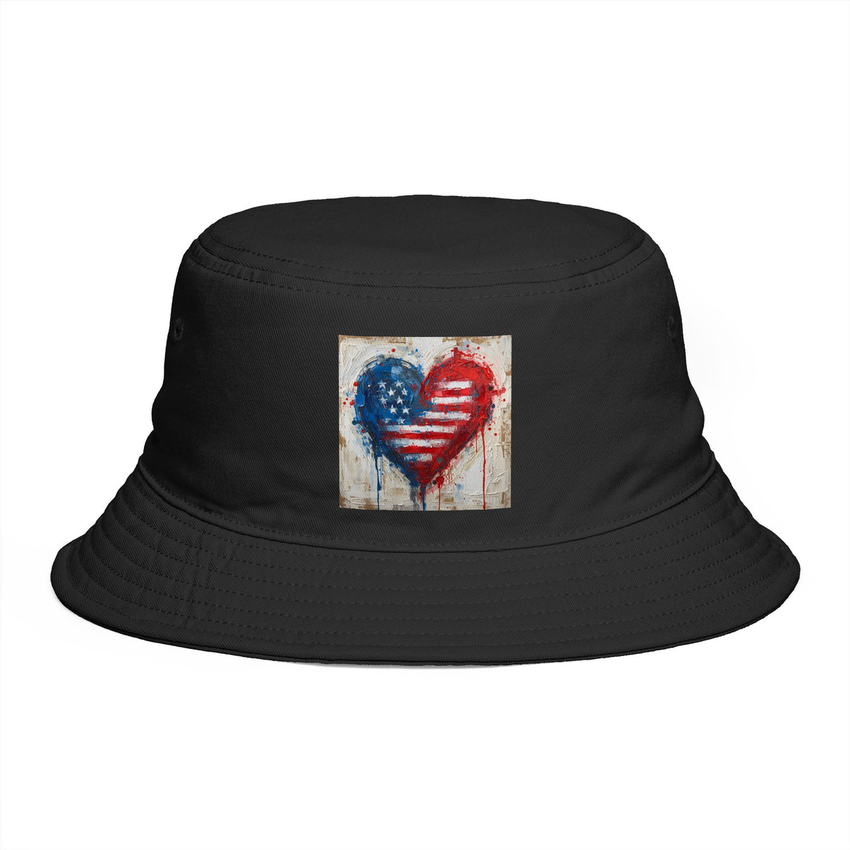 American Heart Bucket Hat