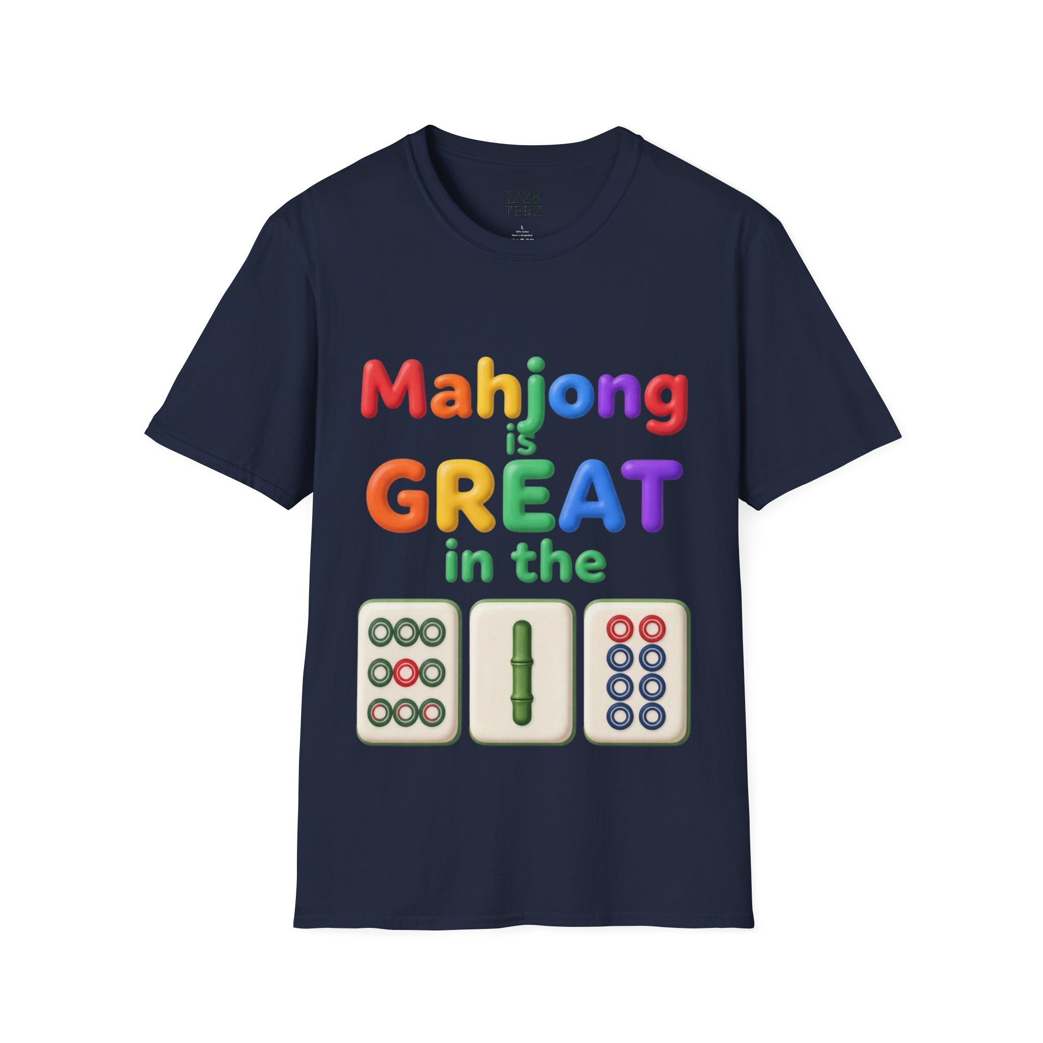 Mahjong 918 Graphic T-Shirt | Funny Game Night Unisex Tee