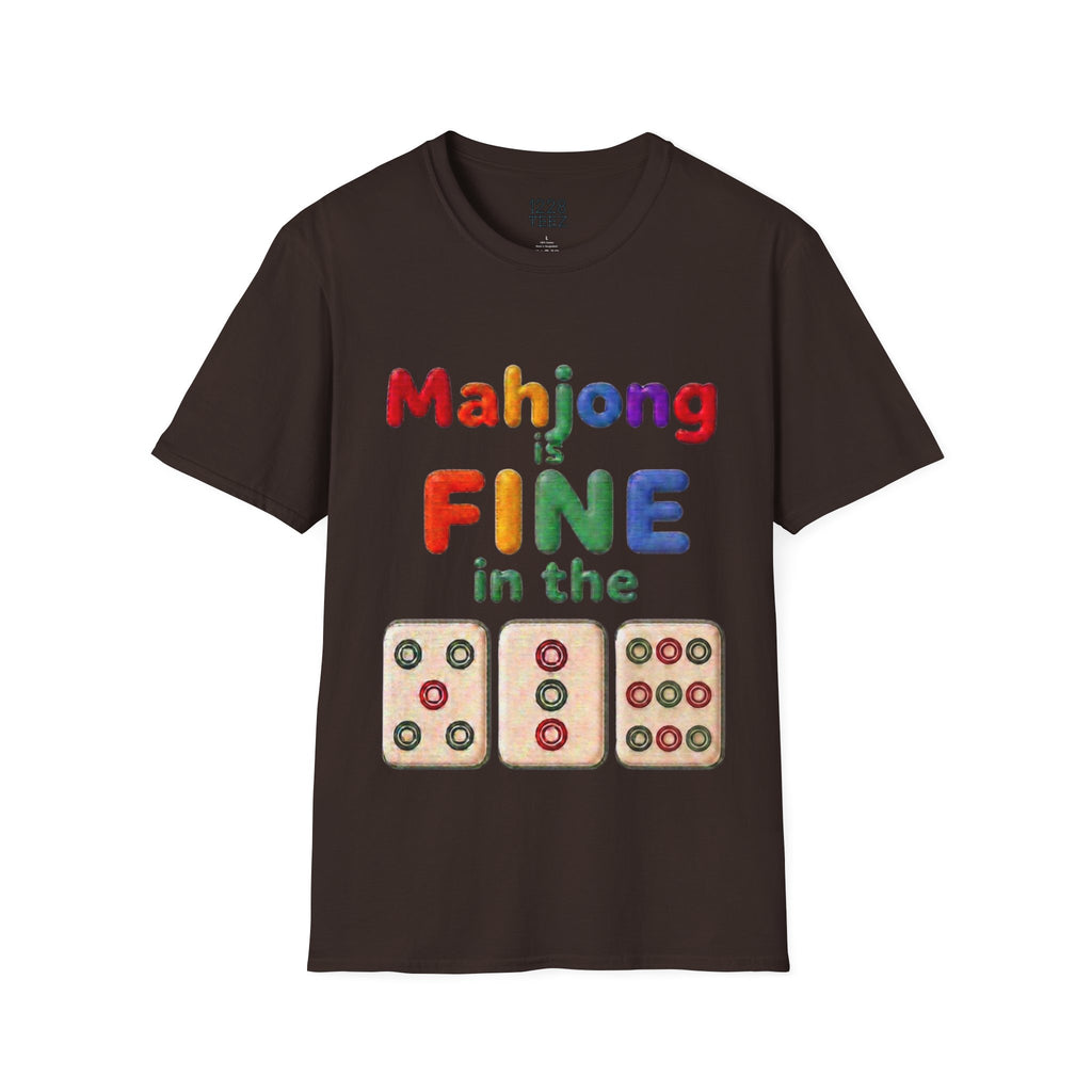 Mahjong 539 Graphic T-Shirt | Funny Game Night Unisex Tee