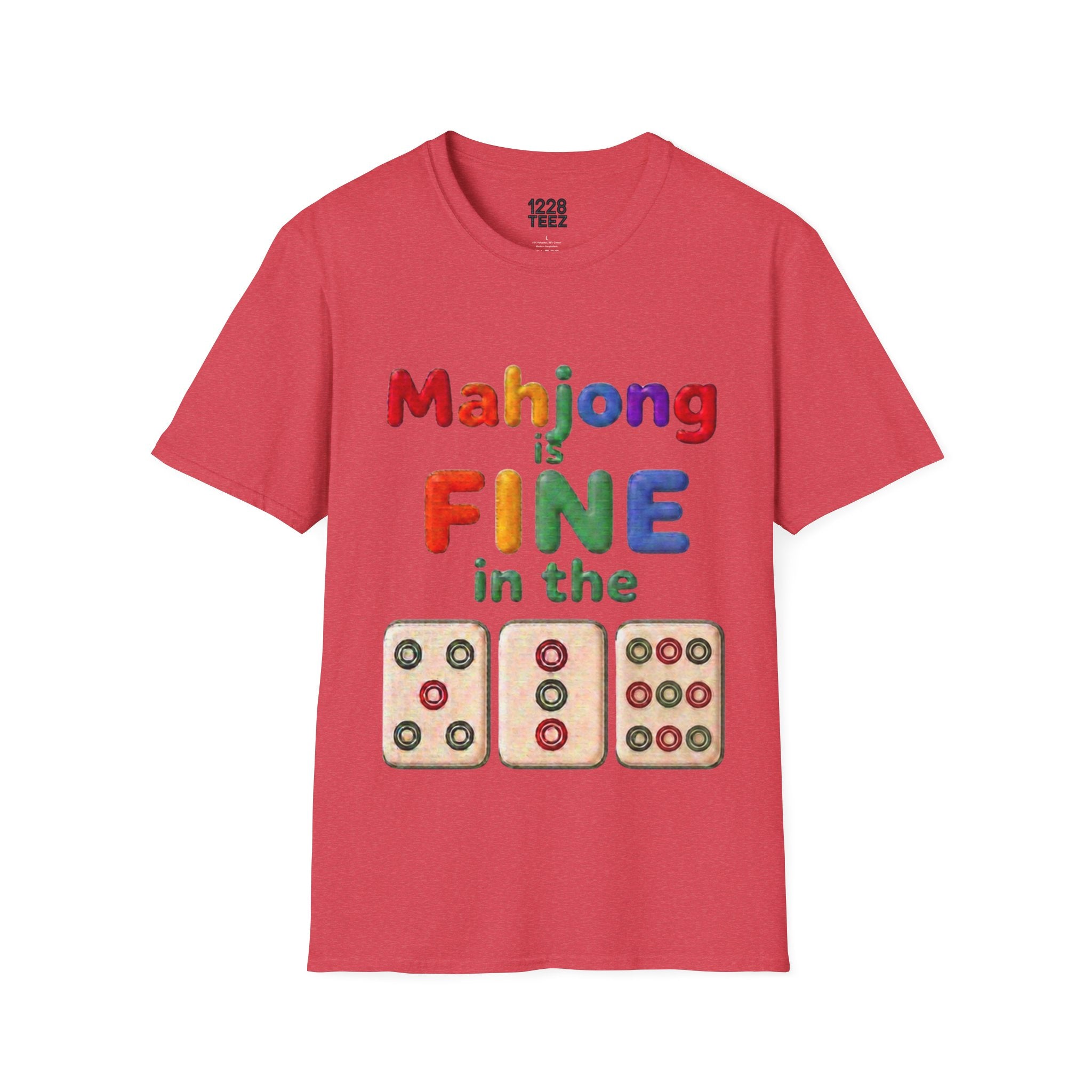 Mahjong 539 Graphic T-Shirt | Funny Game Night Unisex Tee