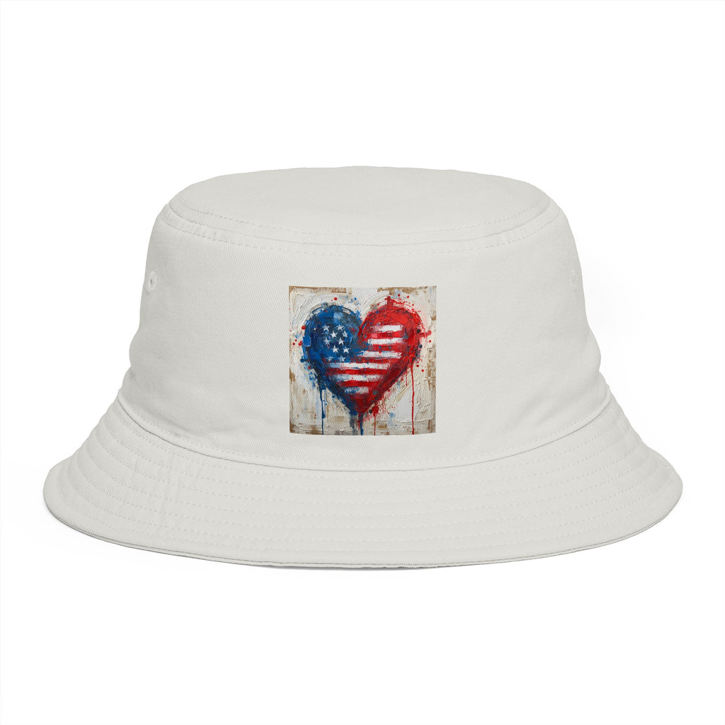 American Heart Bucket Hat