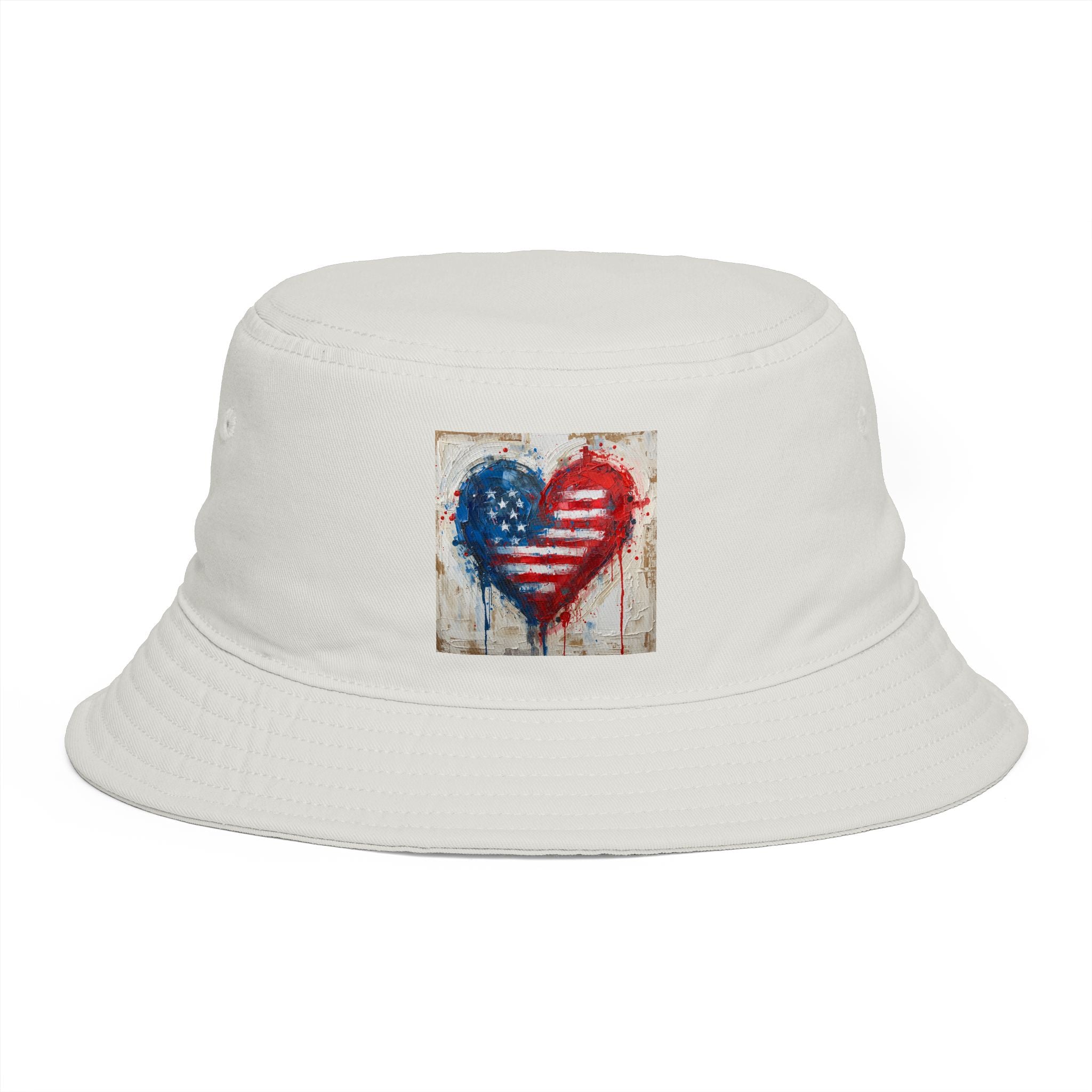 American Heart Bucket Hat