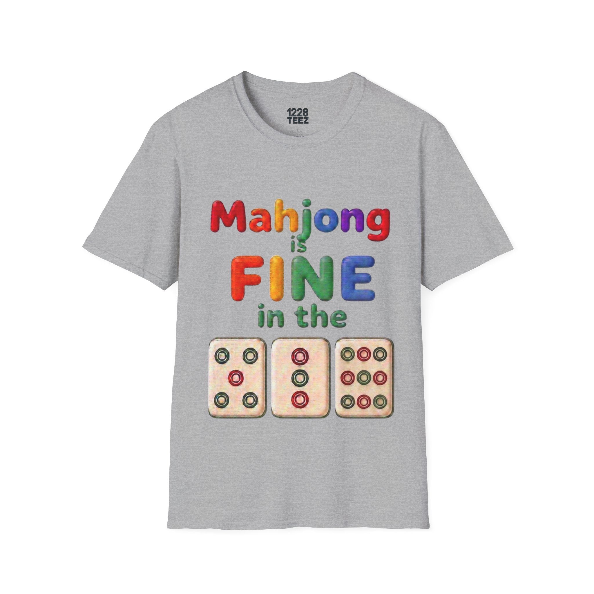 Mahjong 539 Graphic T-Shirt | Funny Game Night Unisex Tee