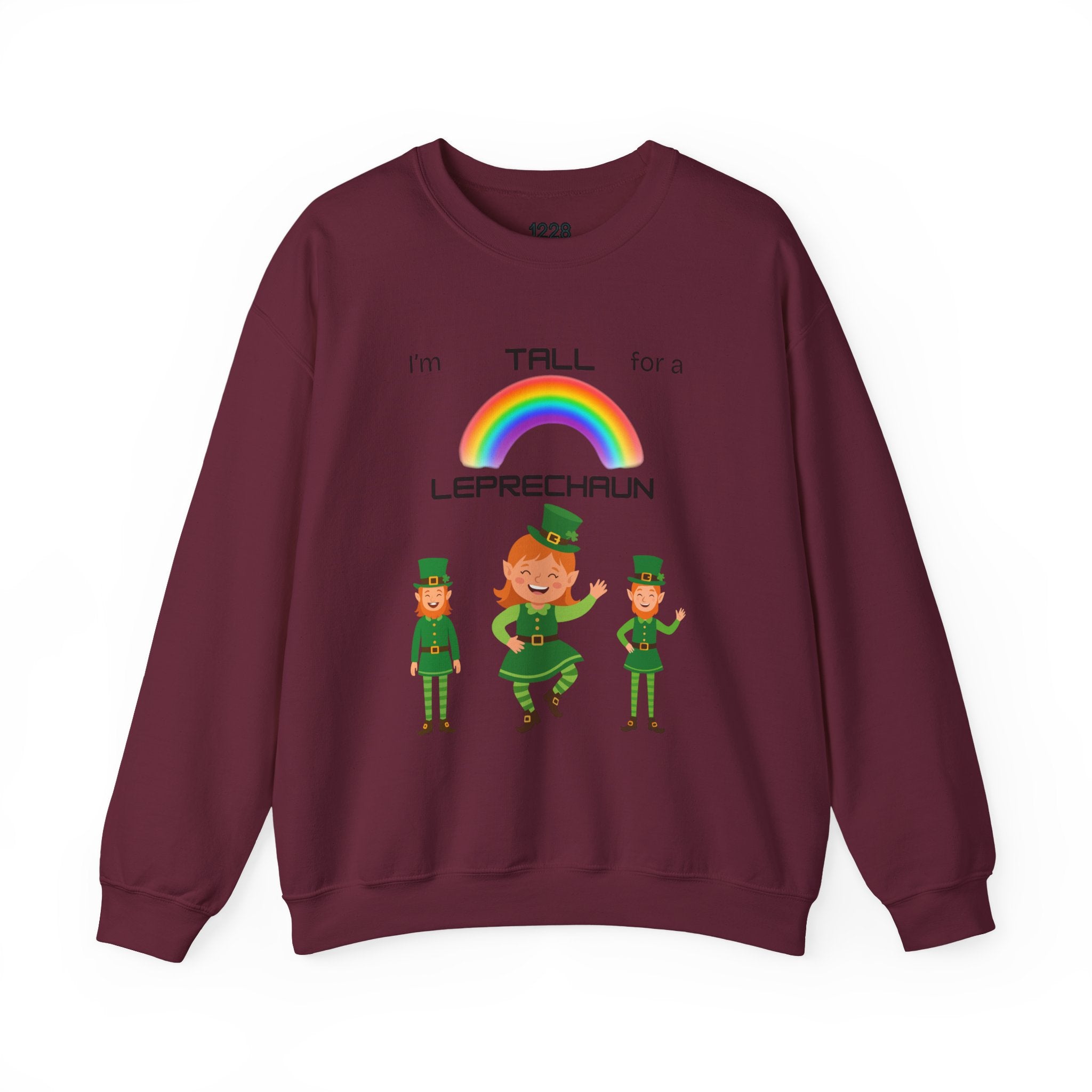 Tall - Cozy and Festive St. Patrick's Day Crewneck