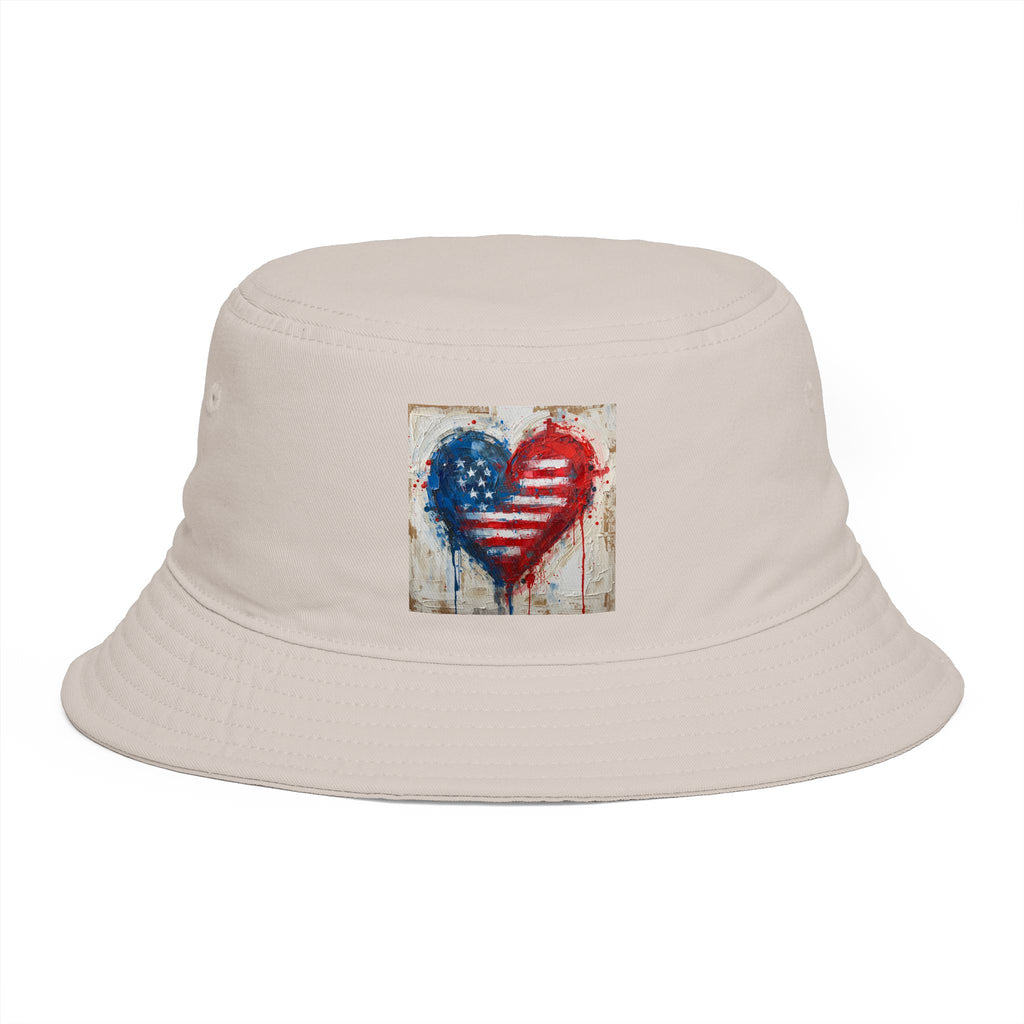 American Heart Bucket Hat