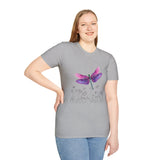 Dragonfly meadow - Whimsical Cotton Tee