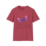 Dragonfly meadow - Whimsical Cotton Tee