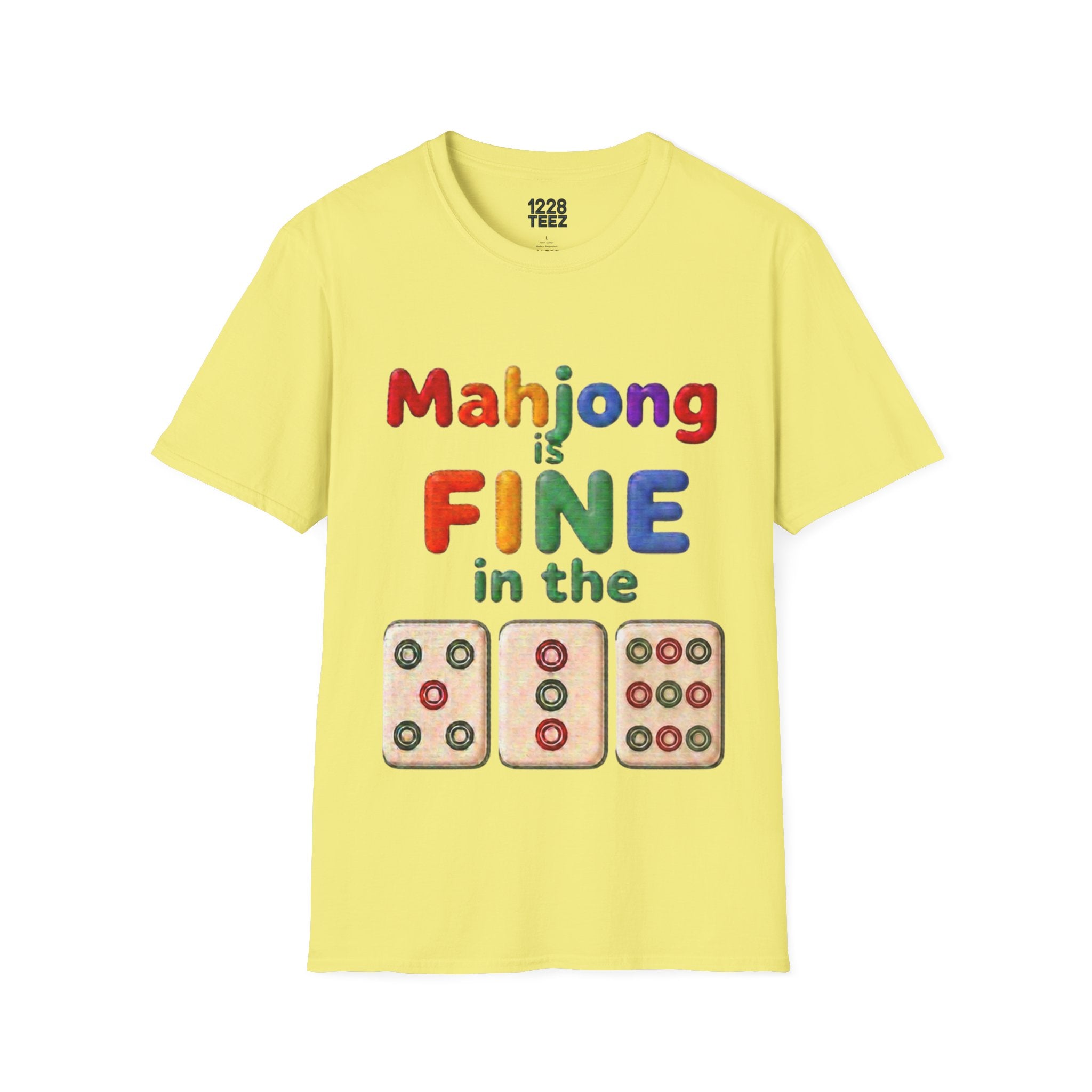 Mahjong 539 Graphic T-Shirt | Funny Game Night Unisex Tee