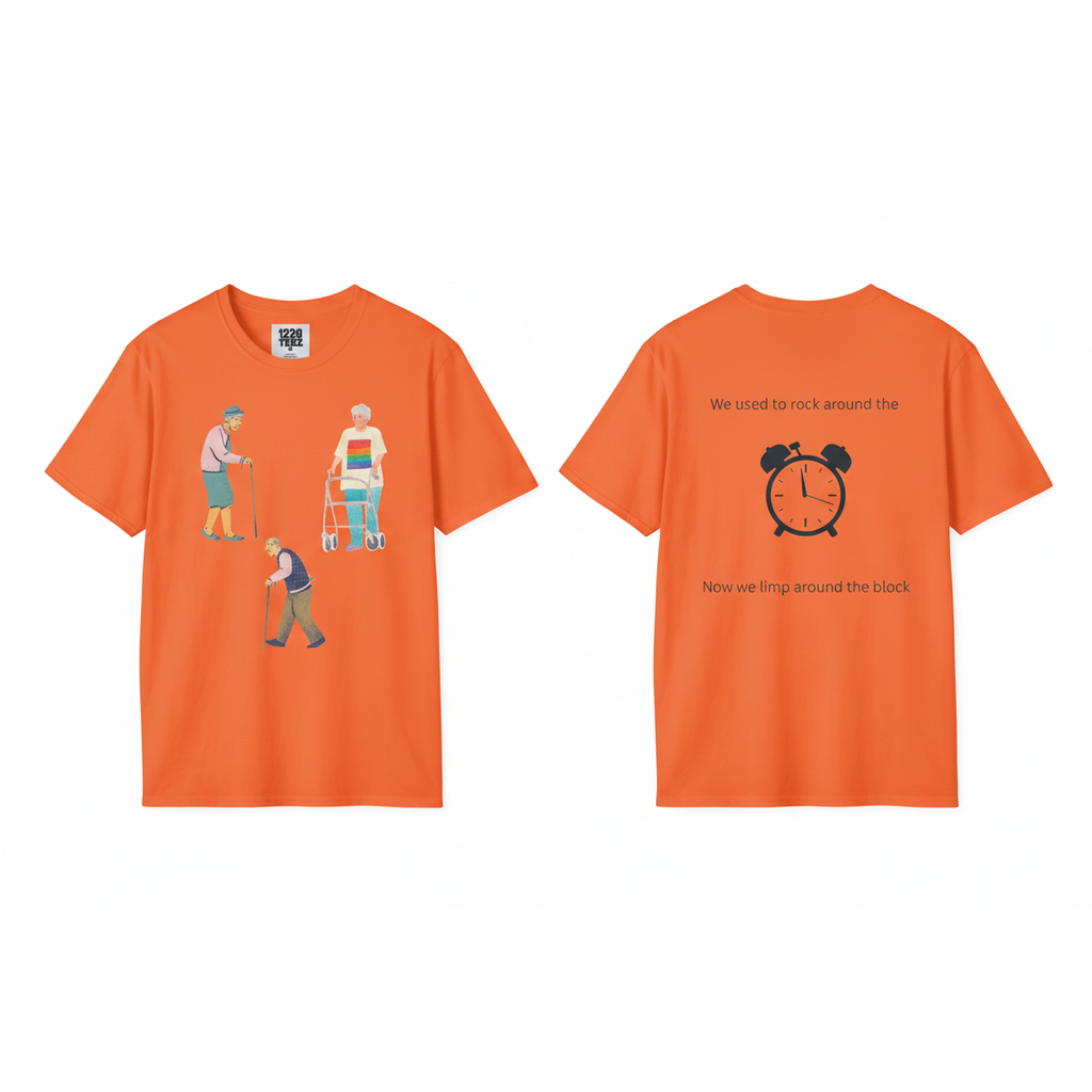 Aging Problem Front & Back - Orange