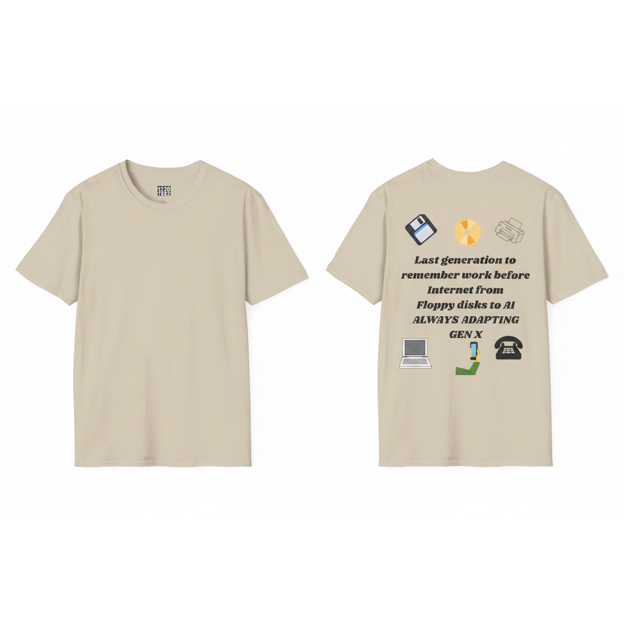Gen X Sand Front & Back Composite