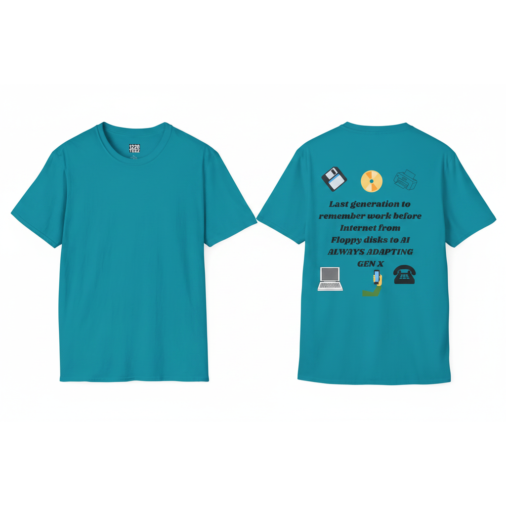 Gen X Tropical Blue Front & Back Composite