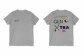 Gen-Xtra Athletic Heather Front & Back