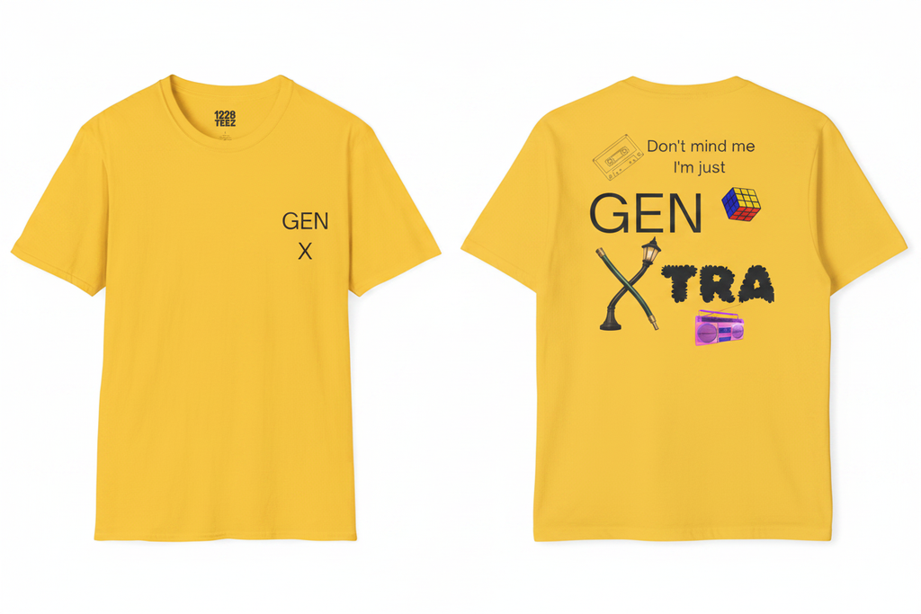 Gen Xtra Daisy Front & Back