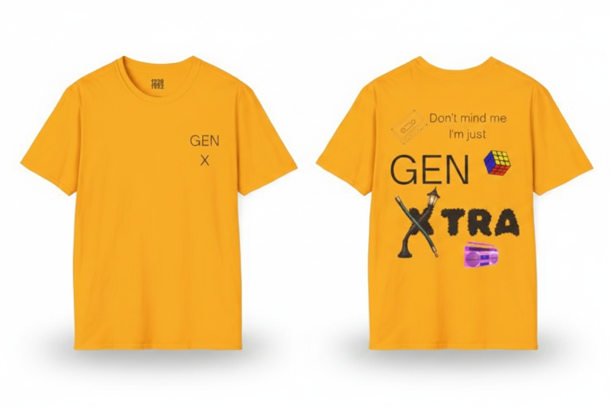 Gen Xtra Front and Back