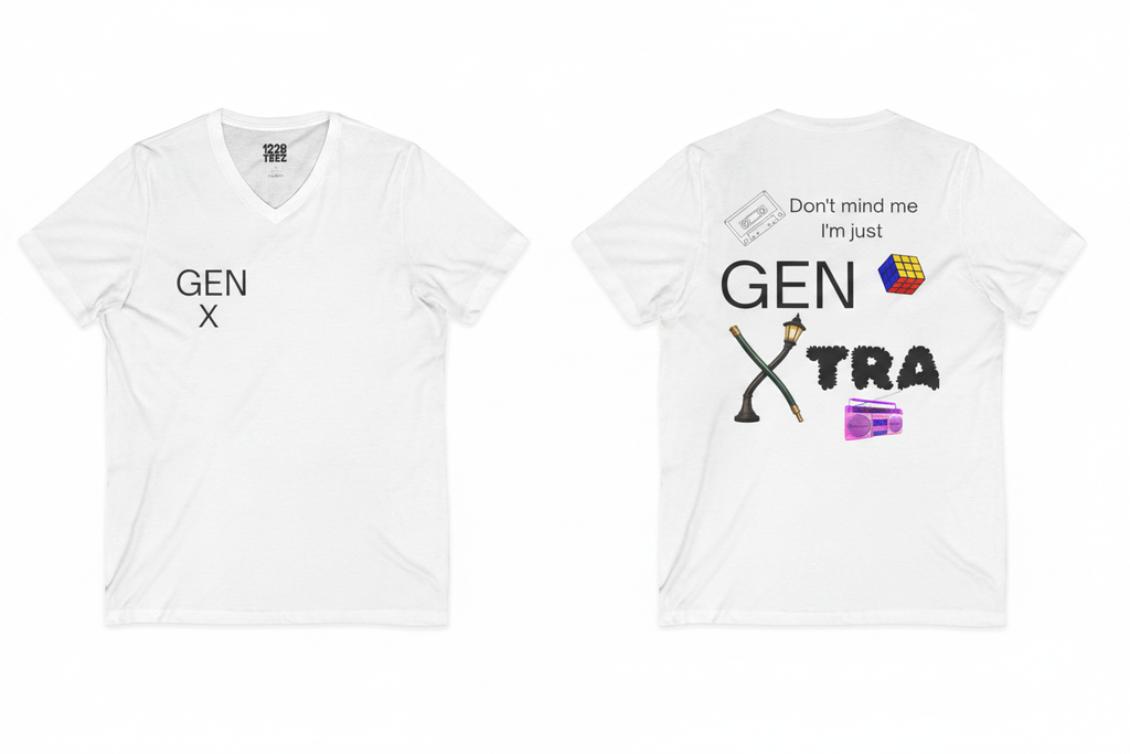 Gen-Xtra White Front & Back