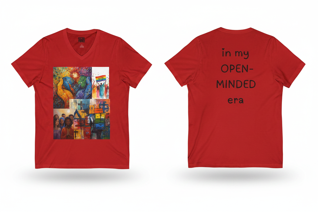 In My Open-Minded Era Red Front & Back